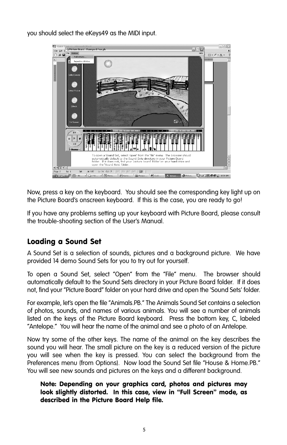 Loading a sound set | M-AUDIO 37 User Manual | Page 5 / 8