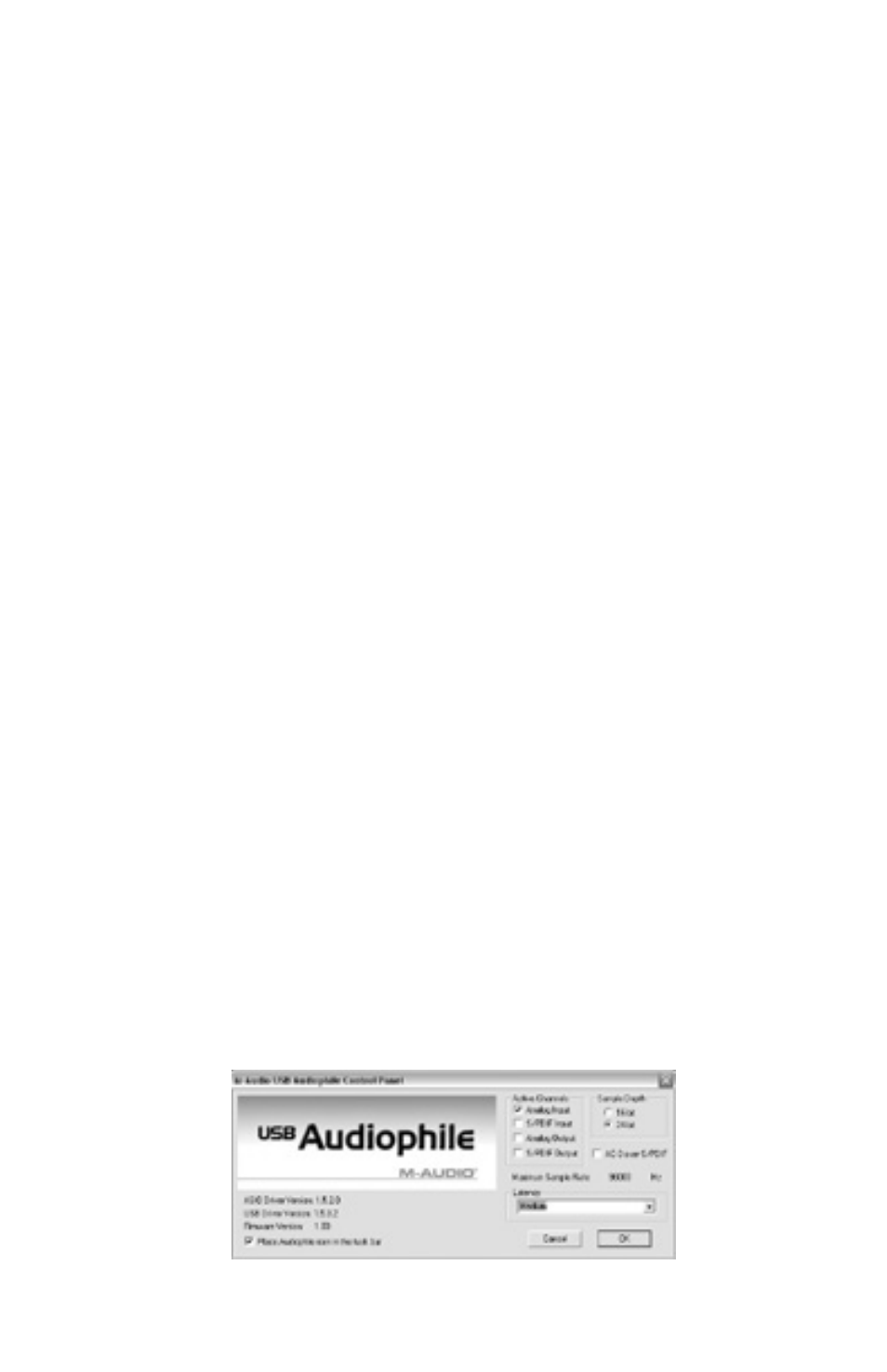M-AUDIO Audiophile User Manual | Page 11 / 36