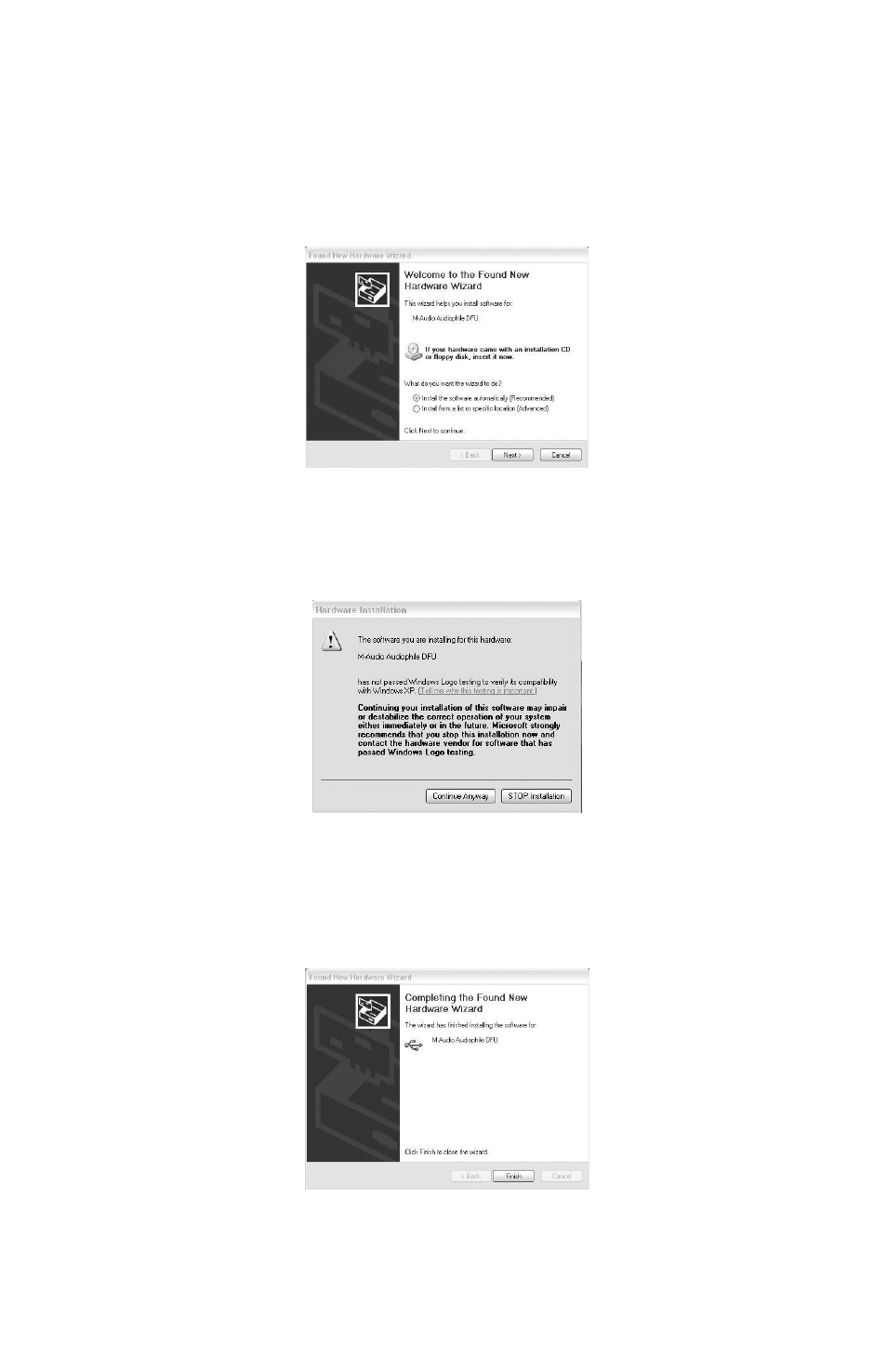 M-AUDIO Audiophile User Manual | Page 26 / 36