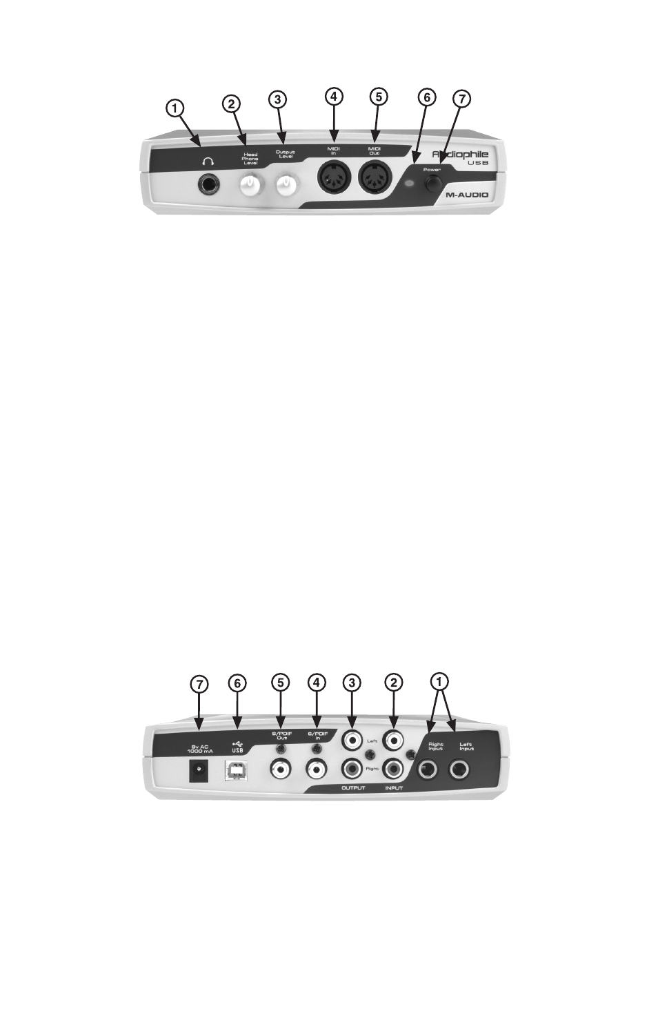 M-AUDIO Audiophile User Manual | Page 4 / 36