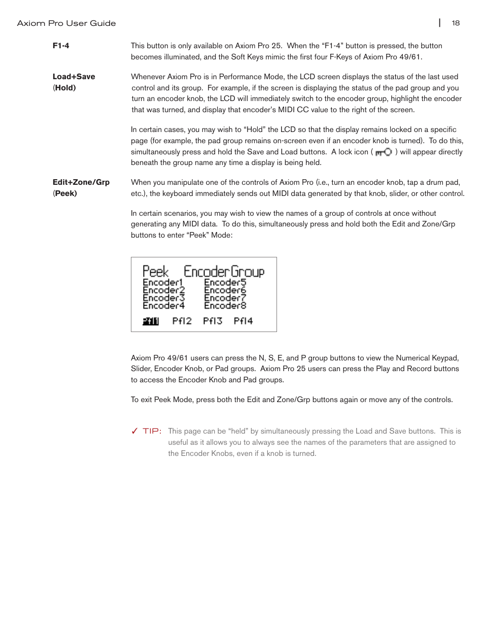 M-AUDIO Axiom Pro User Manual | Page 19 / 75