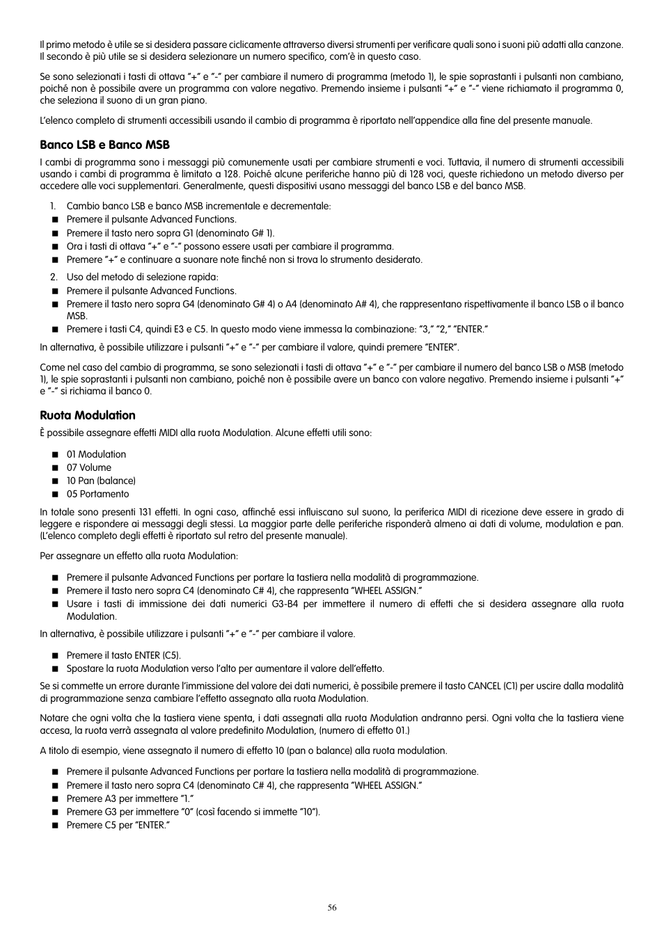 M-AUDIO 88es User Manual | Page 57 / 78
