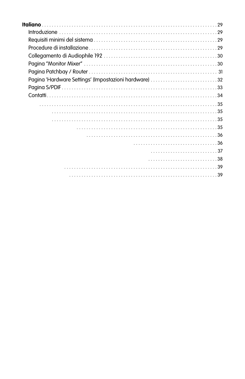 M-AUDIO 192 User Manual | Page 3 / 39