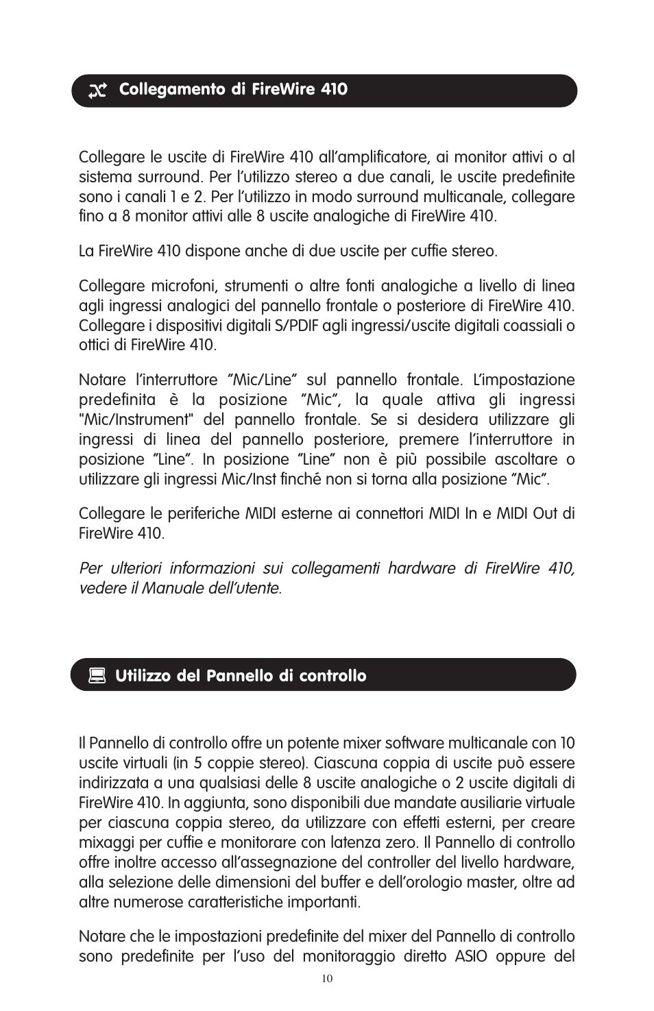 M-AUDIO FireWire 410 User Manual | Page 9 / 19