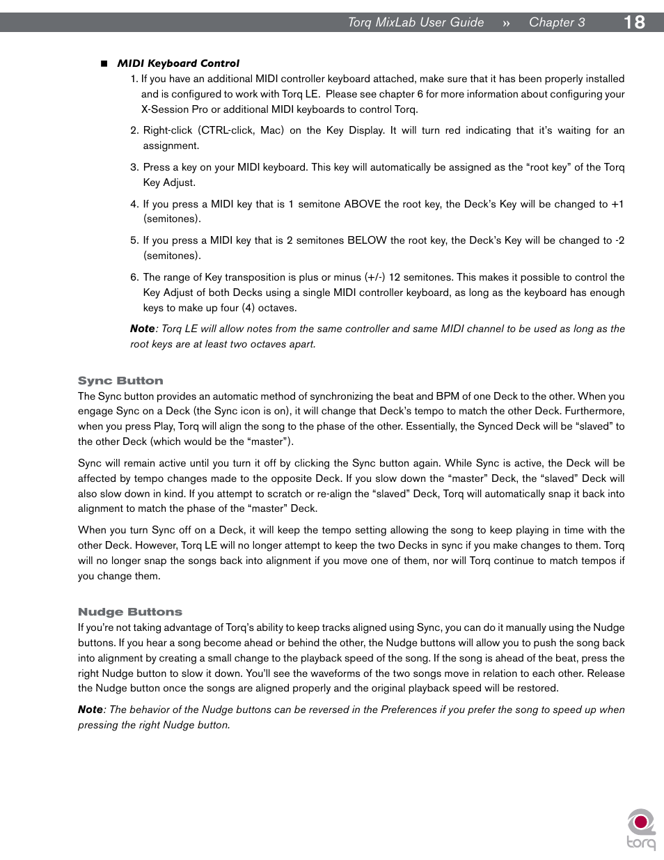 Sync button, Nudge buttons, Sync button nudge buttons | M-AUDIO Digital DJ System User Manual | Page 19 / 62