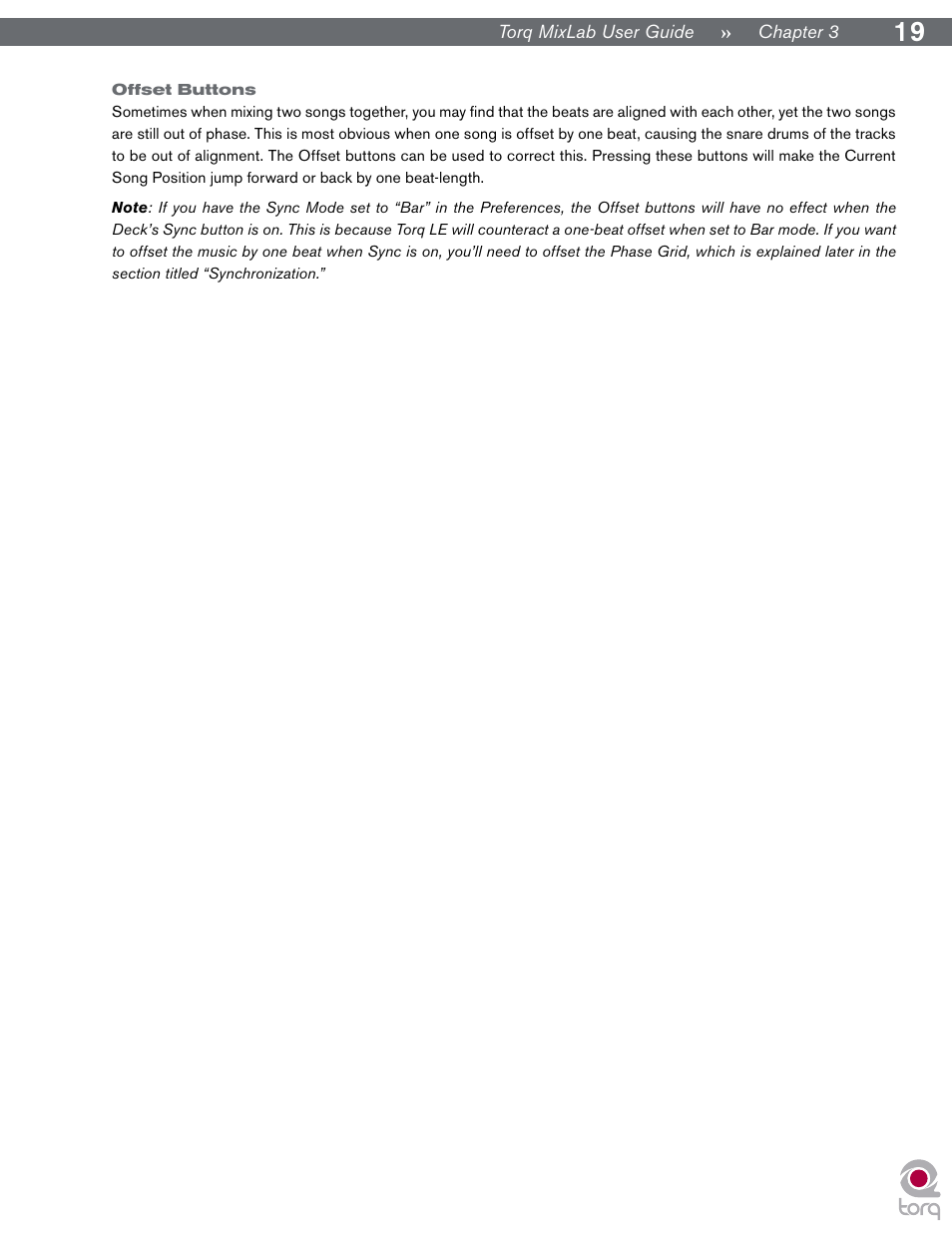 Offset buttons | M-AUDIO Digital DJ System User Manual | Page 20 / 62
