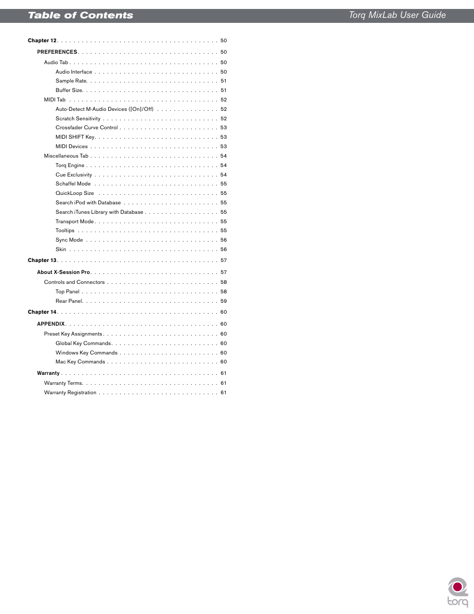 M-AUDIO Digital DJ System User Manual | Page 3 / 62