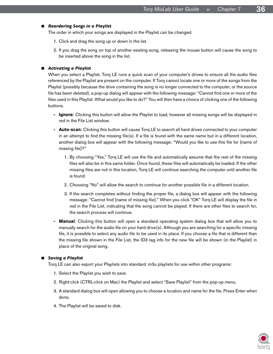 M-AUDIO Digital DJ System User Manual | Page 37 / 62