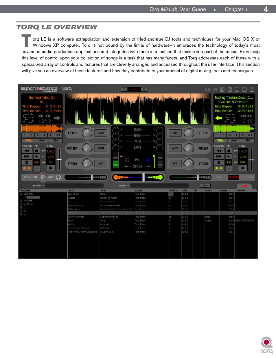 Torq le overview | M-AUDIO Digital DJ System User Manual | Page 5 / 62