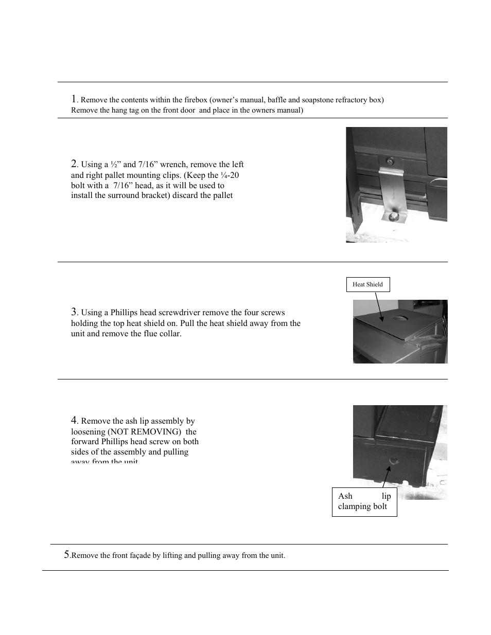 Preparing the morgan wood insert for installation | Morgan & Company HEARTHSTONE 8470 User Manual | Page 24 / 29