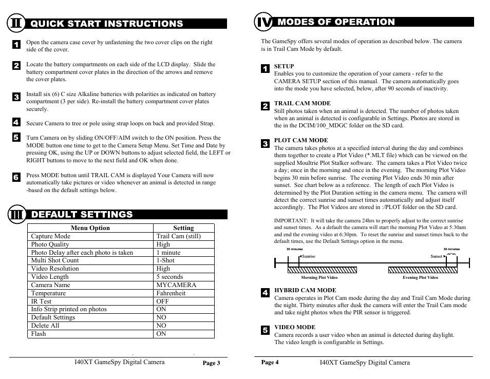Plotstalker software intro, Advanced setup | Moultrie GAMESPY I40XT User Manual | Page 2 / 6