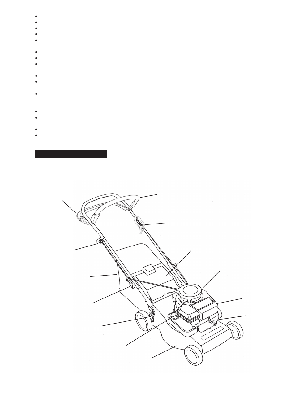 Know your mower | Mountfield SP474 User Manual | Page 3 / 8