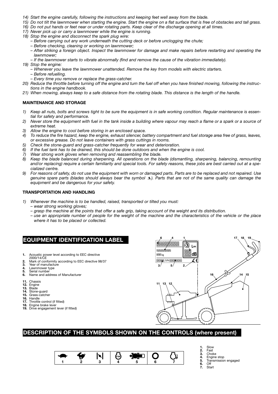 Mountfield HP470 User Manual | Page 3 / 8
