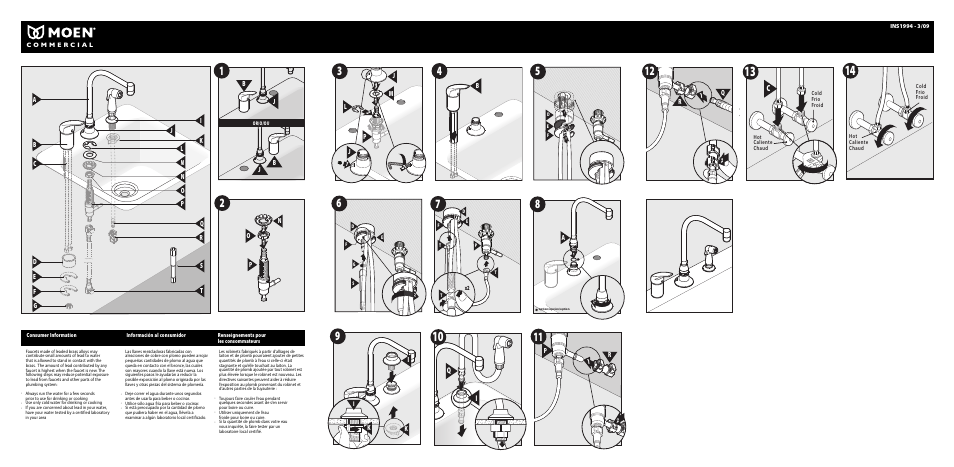 Moen 8138 User Manual | Page 2 / 6