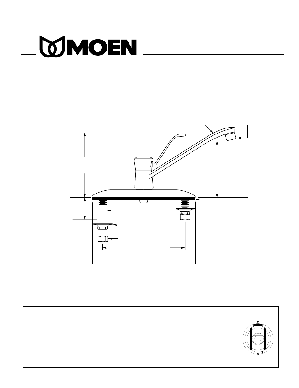 Moen 8700 User Manual | 4 pages