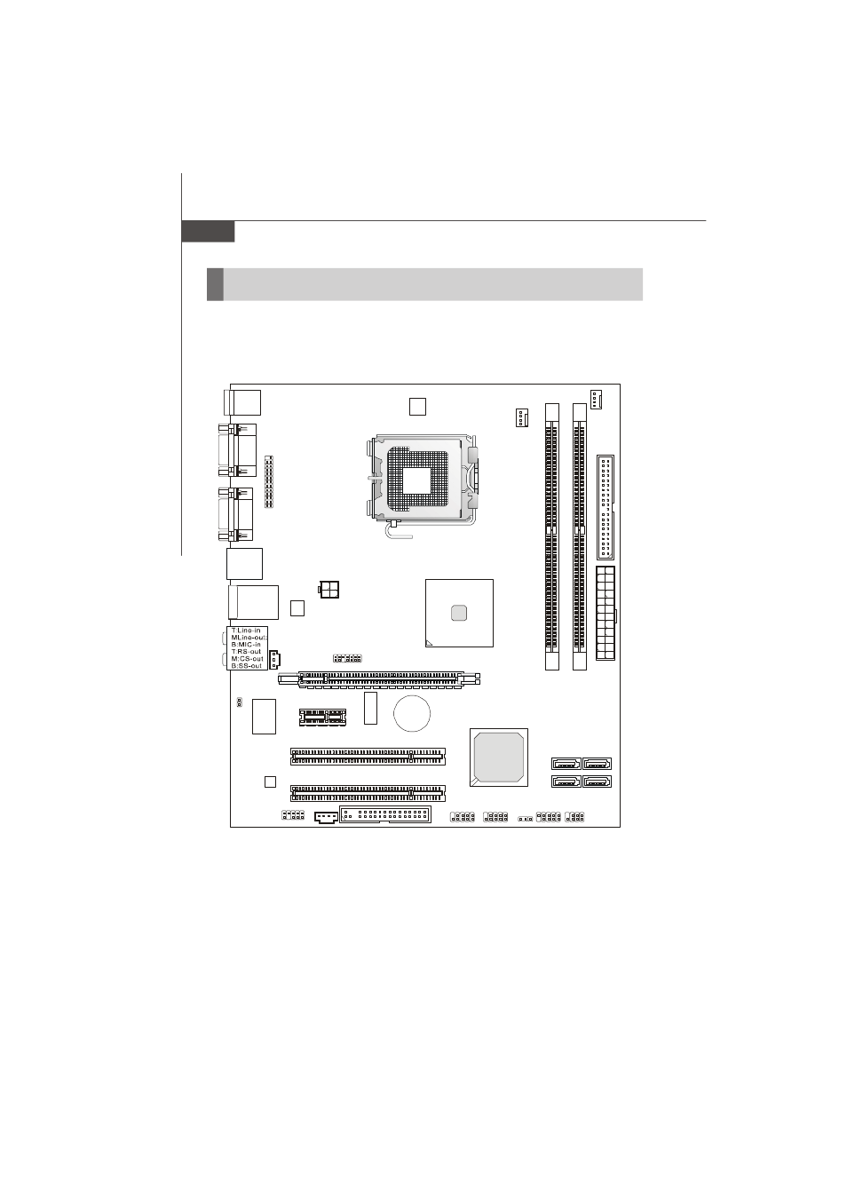 Mainboard layout, M s-7379 m ainboard | Micro Star  Computer G31M User Manual | Page 13 / 116
