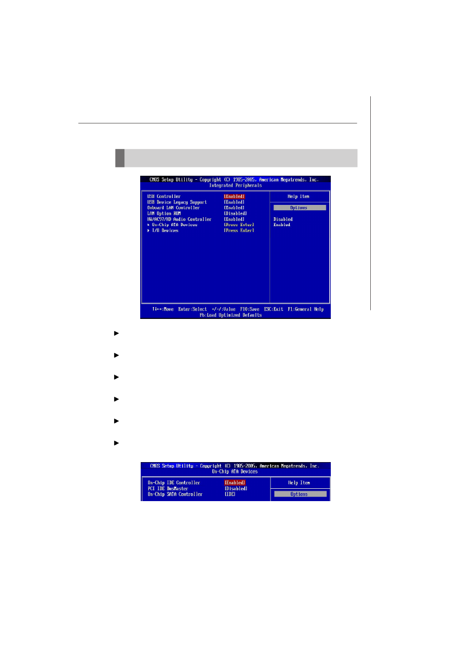 Integrated peripherals | Micro Star  Computer G31M User Manual | Page 47 / 116