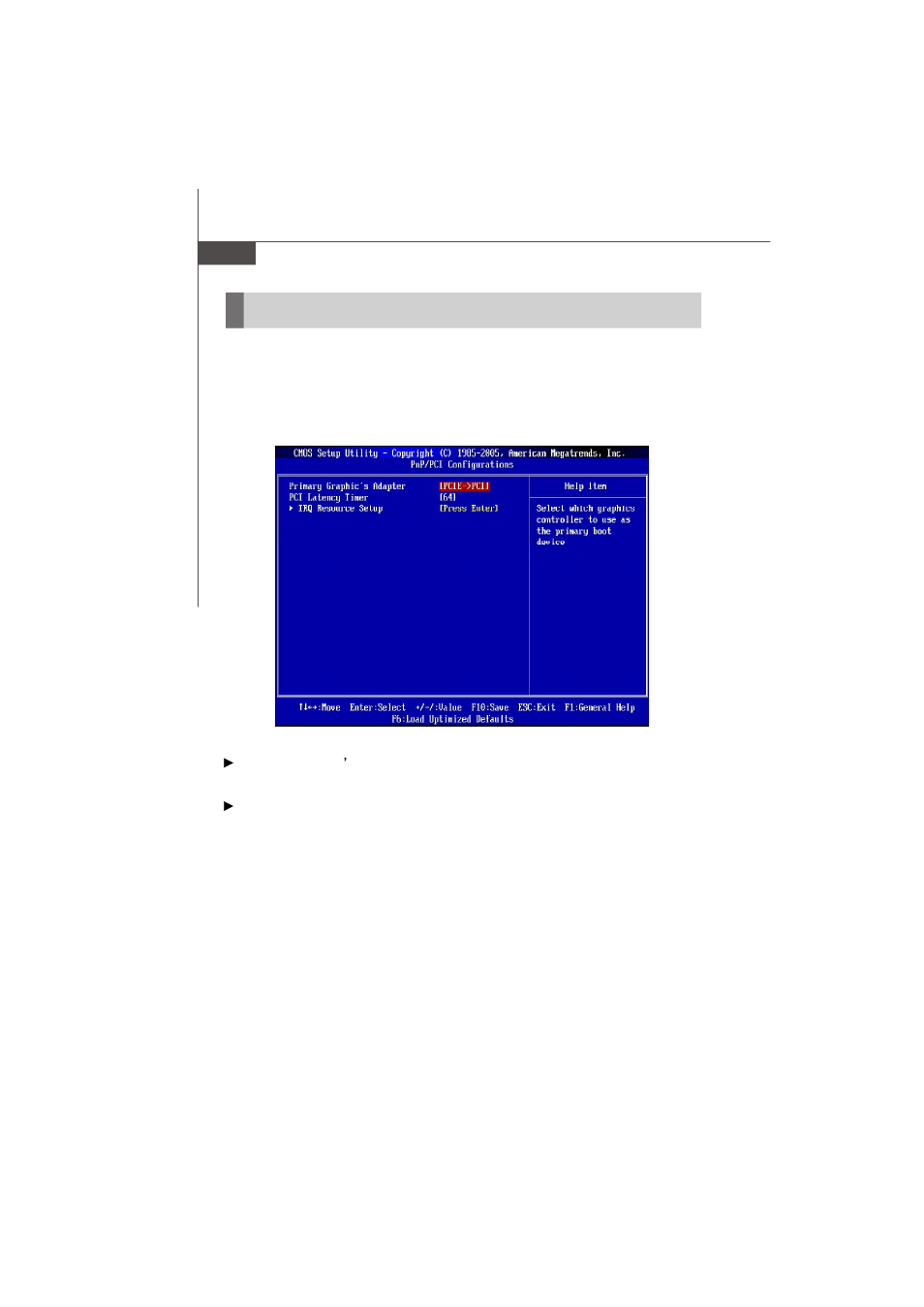 Pnp/pci configurations | Micro Star  Computer G31M User Manual | Page 52 / 116