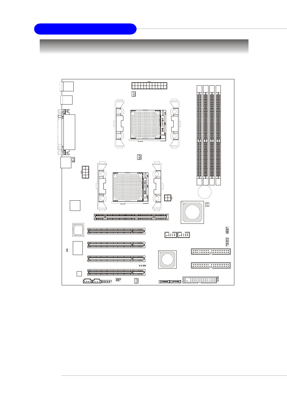 Mainboard layout, Ms-9130 workstation mainboard | Micro Star  Computer MS- 9130 v1.x User Manual | Page 11 / 82