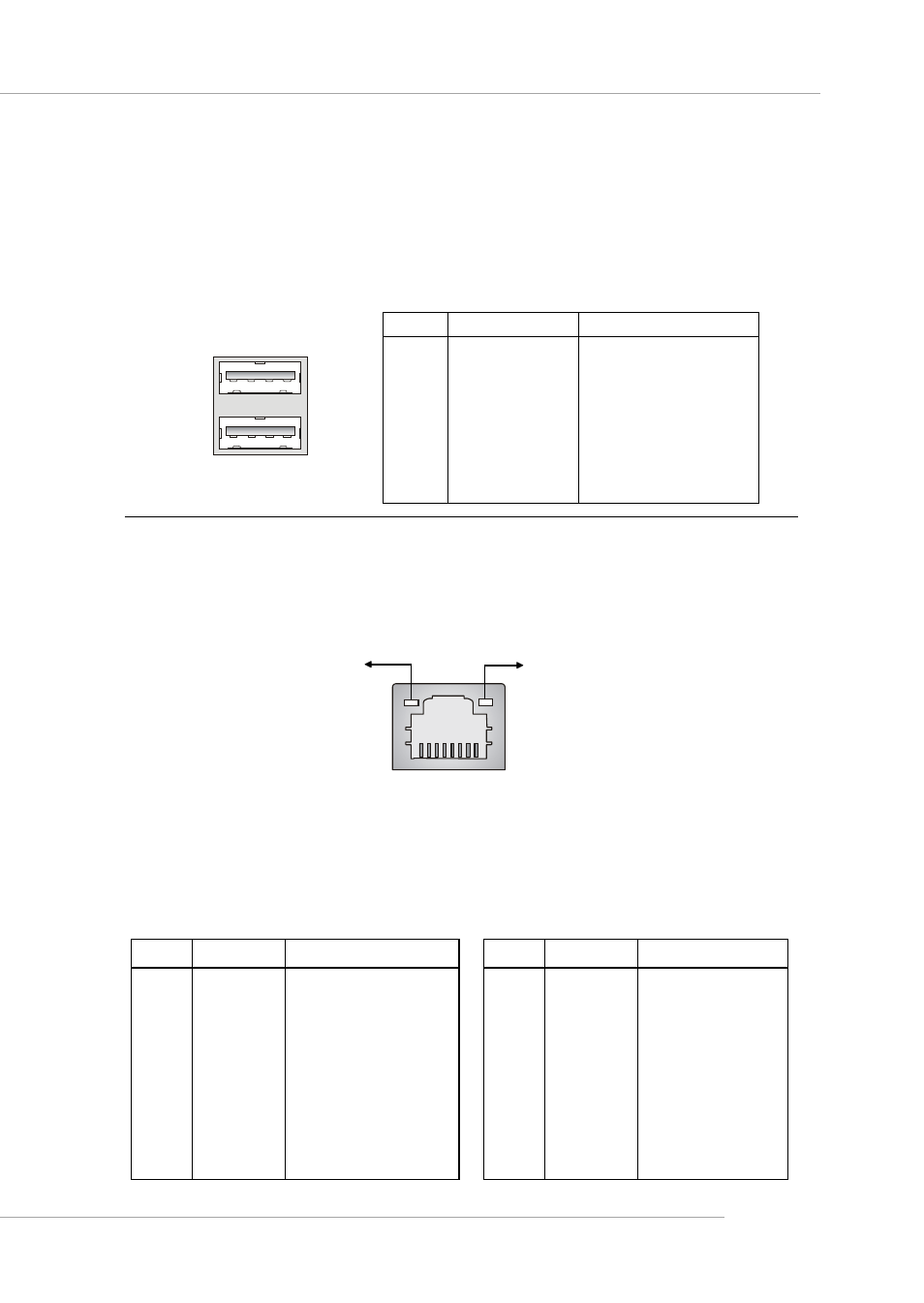 Rj-45 lan jack: giga-bit lan, Usb ports, Hardware setup | Rj-45 lan jack | Micro Star  Computer MS- 9130 v1.x User Manual | Page 26 / 82