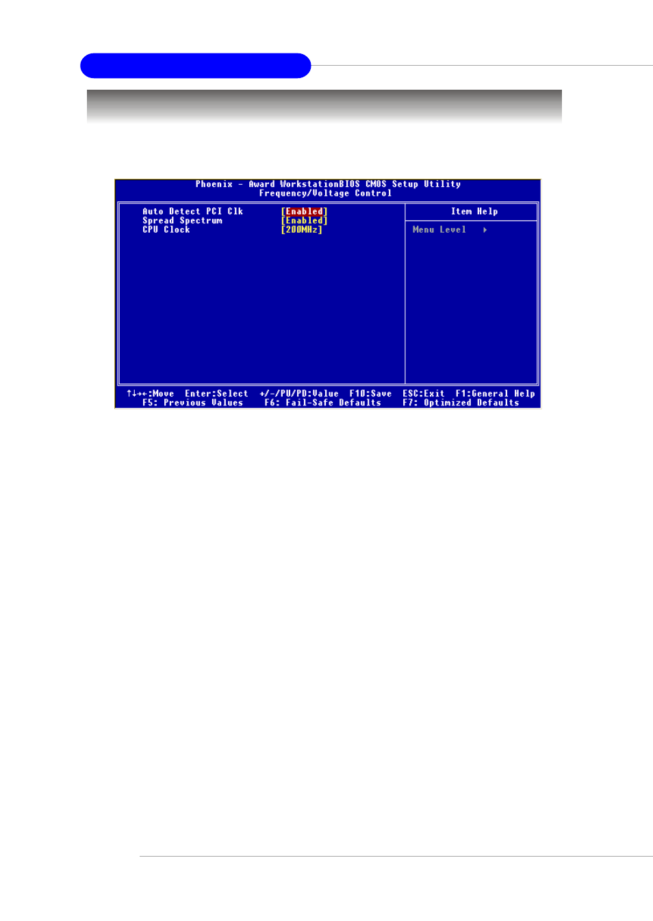 Frequency/voltage control | Micro Star  Computer MS- 9130 v1.x User Manual | Page 60 / 82