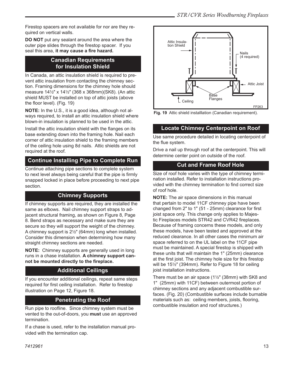 Majestic CVR42 User Manual | Page 13 / 28