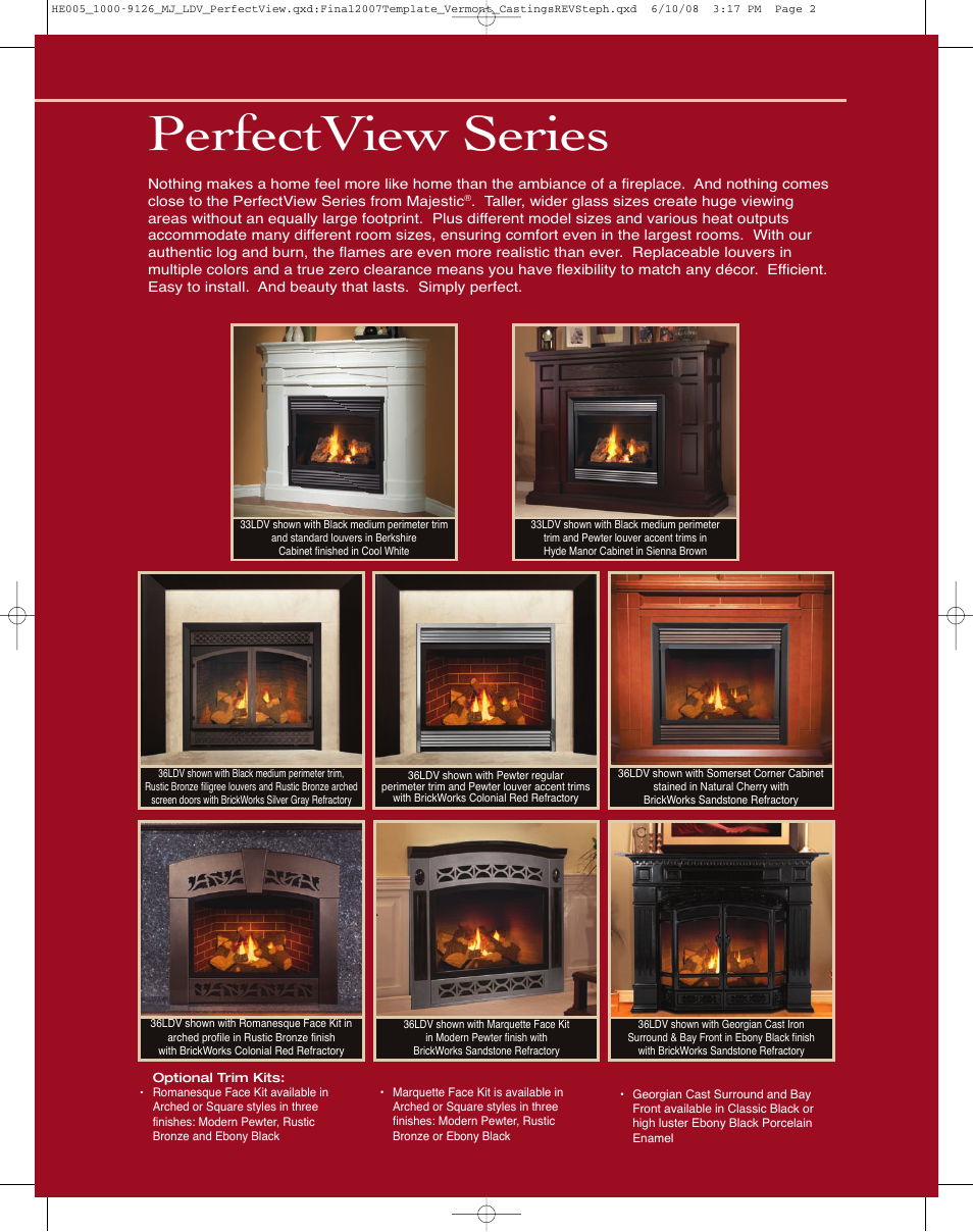 Perfectview series | Majestic PerfectView 39LDV User Manual | Page 2 / 4
