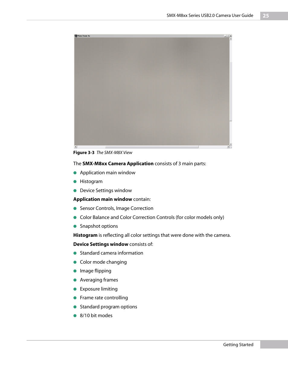 Will appear, See figure 3-3 the smx-m8x view | Micron Technology USB Camera User Manual | Page 29 / 90