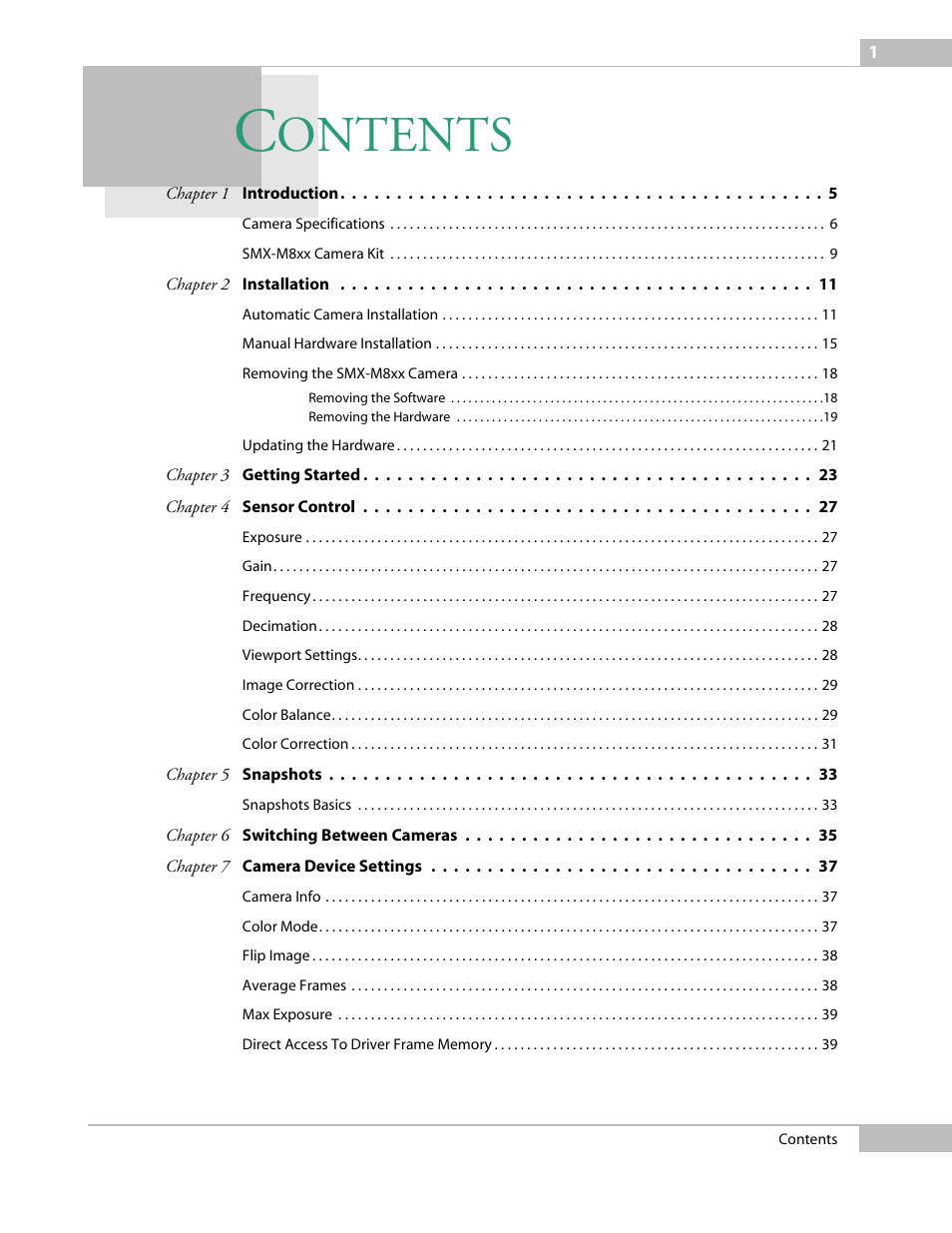 Micron Technology USB Camera User Manual | Page 5 / 90