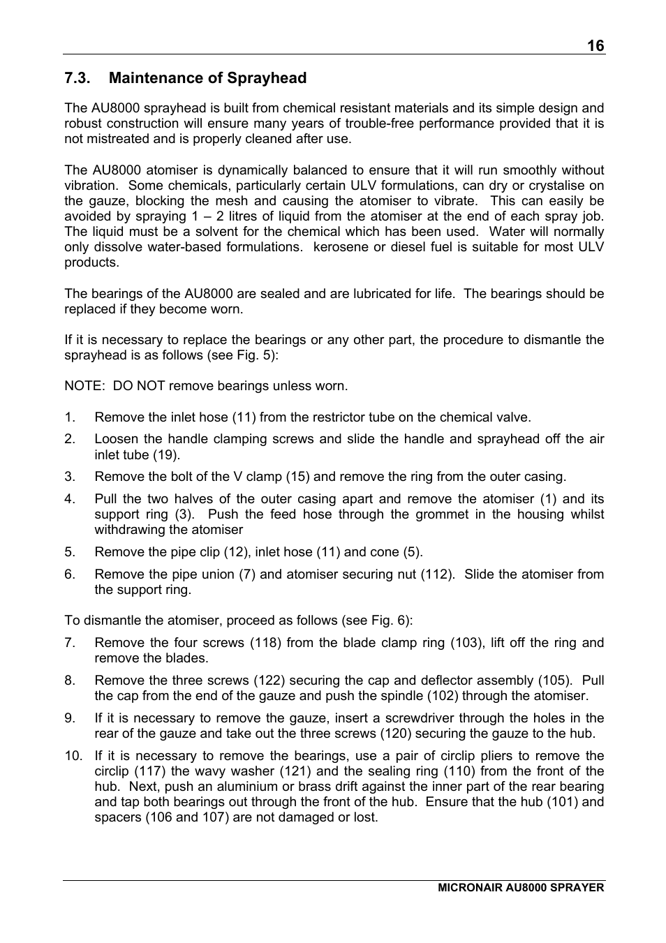 Micron Technology AU8000 User Manual | Page 18 / 25