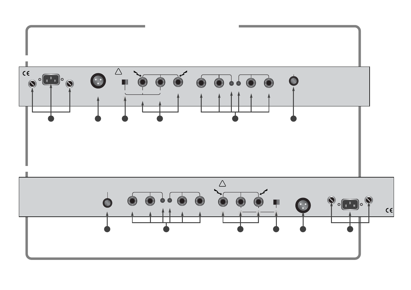 Diagram d - rear panels | Marshall electronic TSL100 User Manual | Page 10 / 10