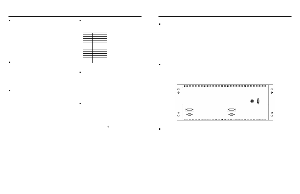 Specifications, Installation and initial setup, Unpacking | Installation, Connections and power-on | Marshall electronic V-R1042DP-DVI User Manual | Page 5 / 10