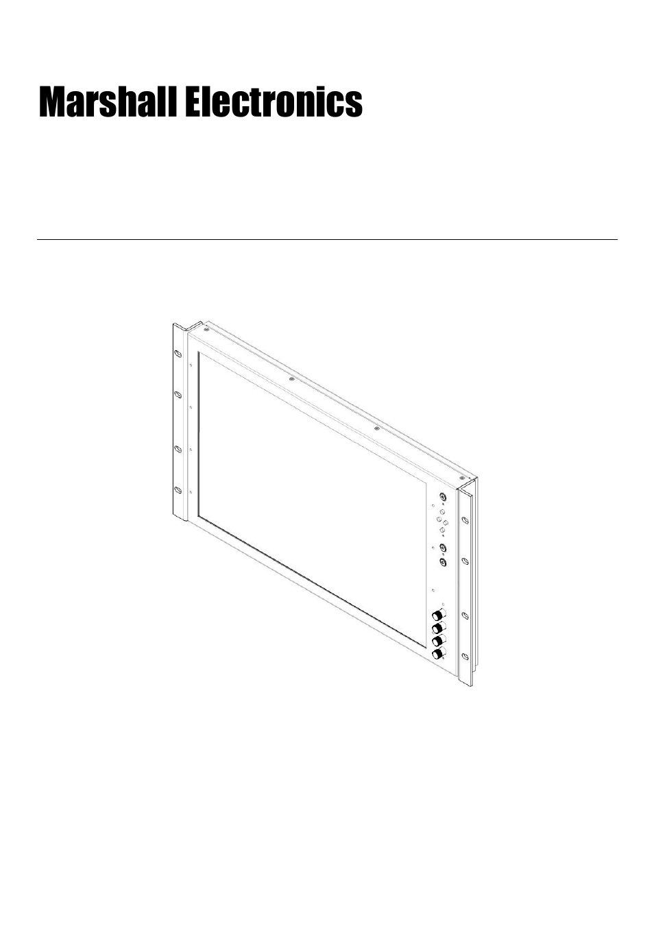 Marshall electronic V-R171X-IMD-HDSDI User Manual | 28 pages