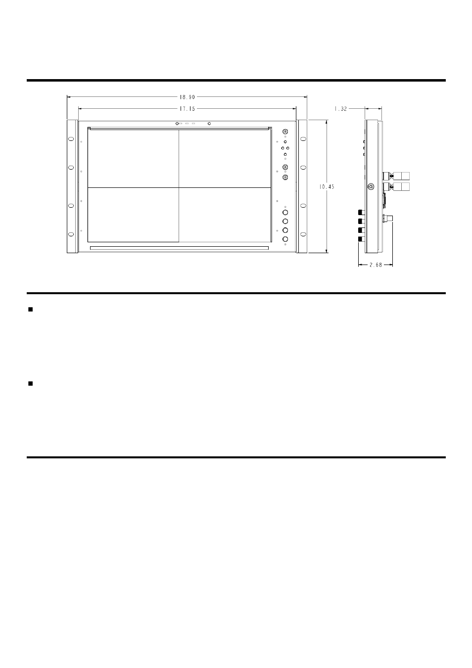 Maintenance, Warranty, Specifications (continued) | Marshall electronic V-R171X-IMD-HDSDI User Manual | Page 27 / 28