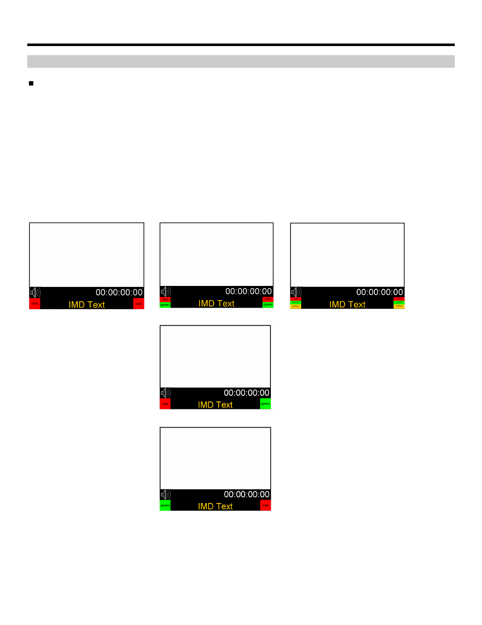On-screen menu (continued), Osd configuration submenu (continued) | Marshall electronic V-R1041-IMD-TE4U User Manual | Page 20 / 28