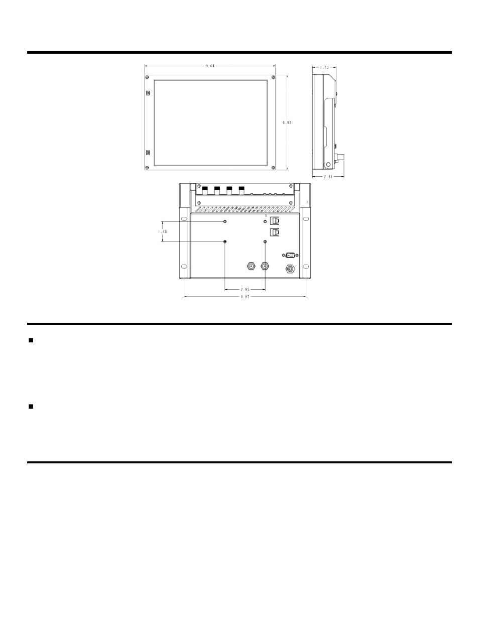 Maintenance, Warranty, Specifications (continued) | Marshall electronic V-R1041-IMD-TE4U User Manual | Page 27 / 28