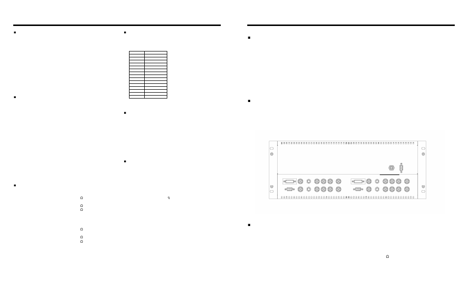 Specifications, Installation and initial setup, Unpacking | Installation, Connections and power-on | Marshall electronic V-R842DP-AFHD User Manual | Page 5 / 10