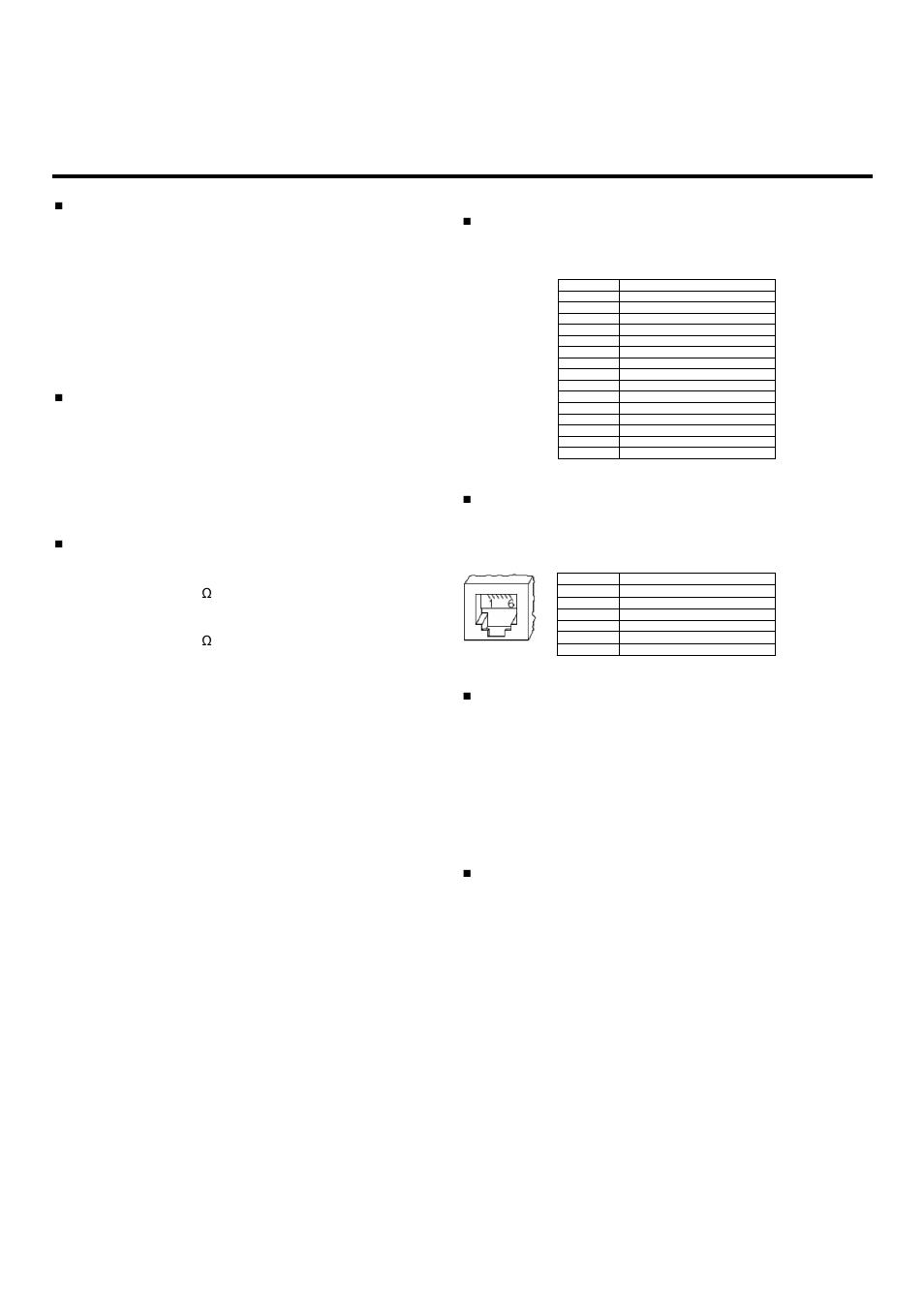 Specifications | Marshall electronic V-R241-DLW User Manual | Page 32 / 36