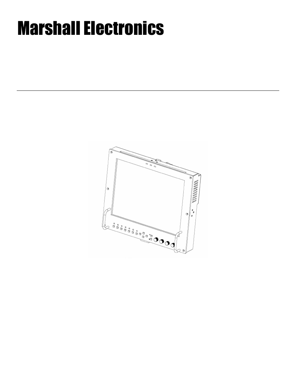 Marshall electronic V-R1041DP-AFHD User Manual | 20 pages