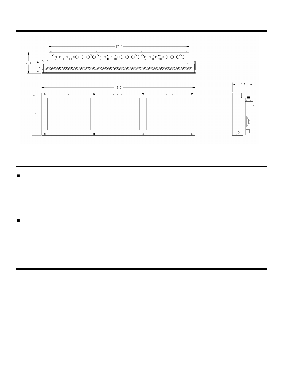 Maintenance, Warranty, Specifications (continued) | Marshall electronic V-R653SB-IMD User Manual | Page 27 / 28