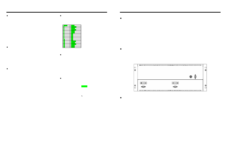 Specifications, Installation and initial setup, Unpacking | Installation, Connections and power-on | Marshall electronic V-R842DP-DVI User Manual | Page 5 / 10