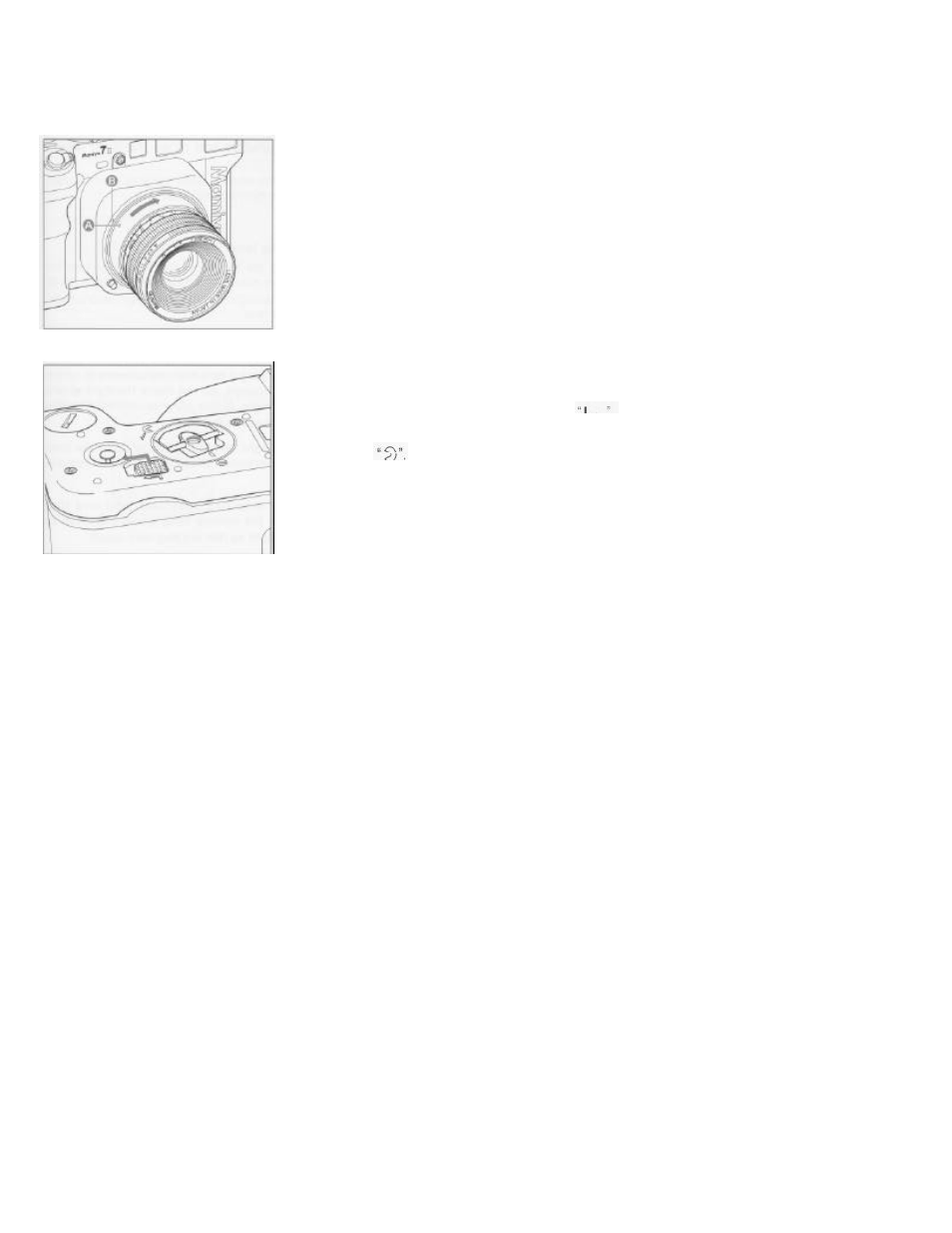 Mounting lens | Mamiya 7 II User Manual | Page 13 / 45