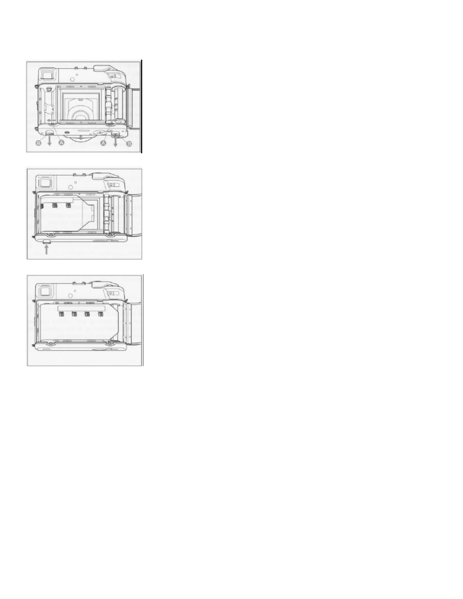 Loading the film | Mamiya 7 II User Manual | Page 19 / 45