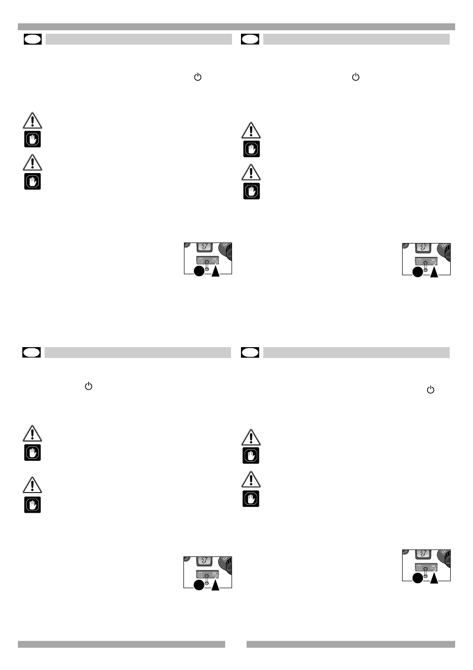6 - manutenzione, 6 - mantenance, 6 - entretien | 6 - wartung | Mamiya Built-In Automatic Electronic Coffee Machine SCM1 User Manual | Page 81 / 101