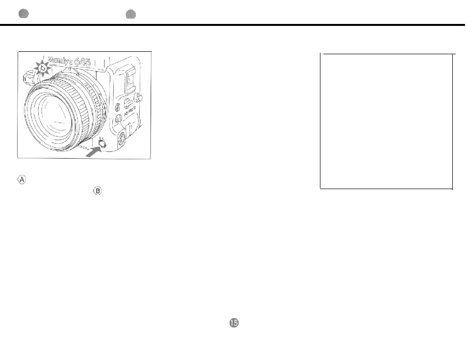 Batterv check | Mamiya 645 PRO TL User Manual | Page 16 / 46