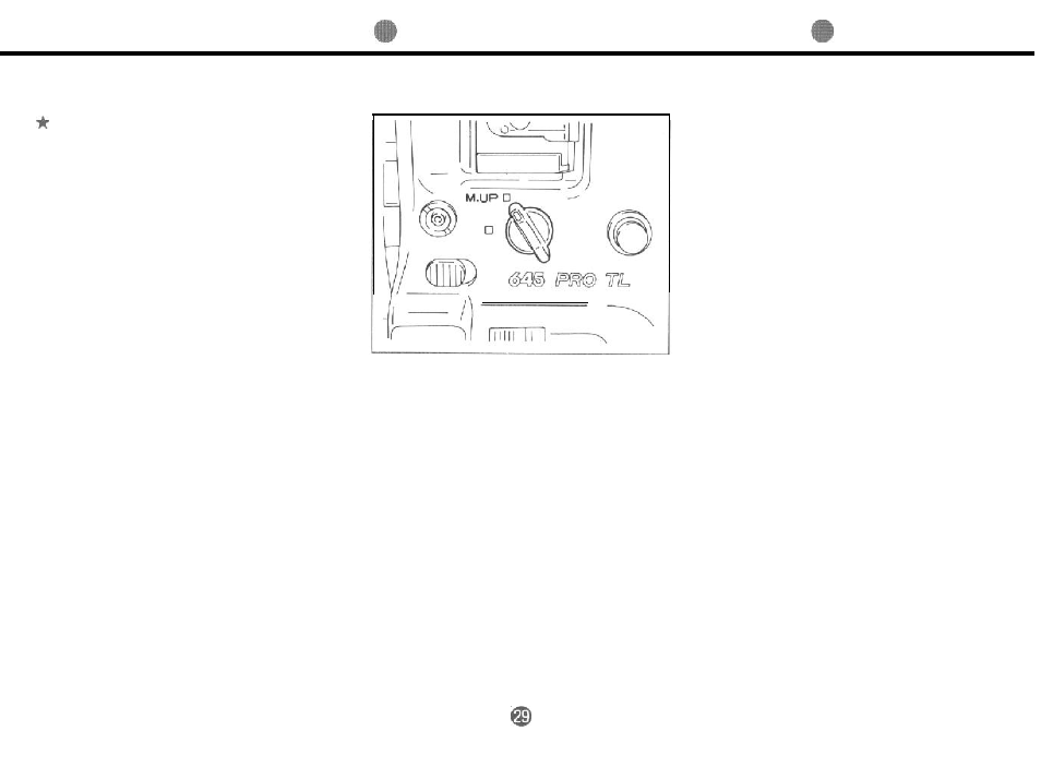 Mirror lock-up, Mirror lock-up photography | Mamiya 645 PRO TL User Manual | Page 30 / 46