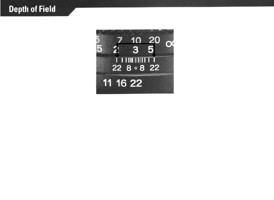 Depth of field | Mamiya PRO 645 User Manual | Page 26 / 43