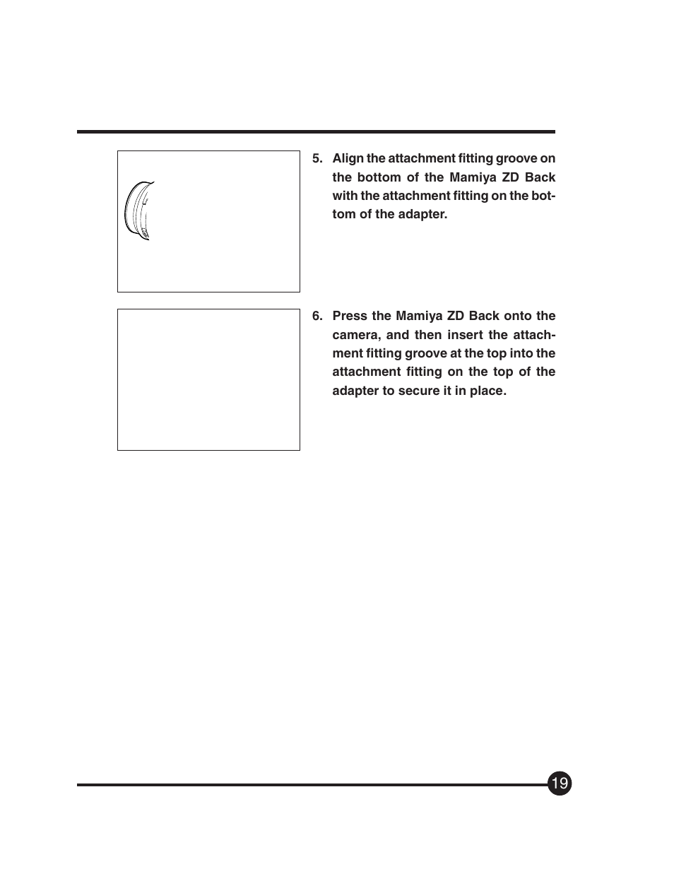 Mamiya Digital Back DCUG1205N01 User Manual | Page 19 / 106