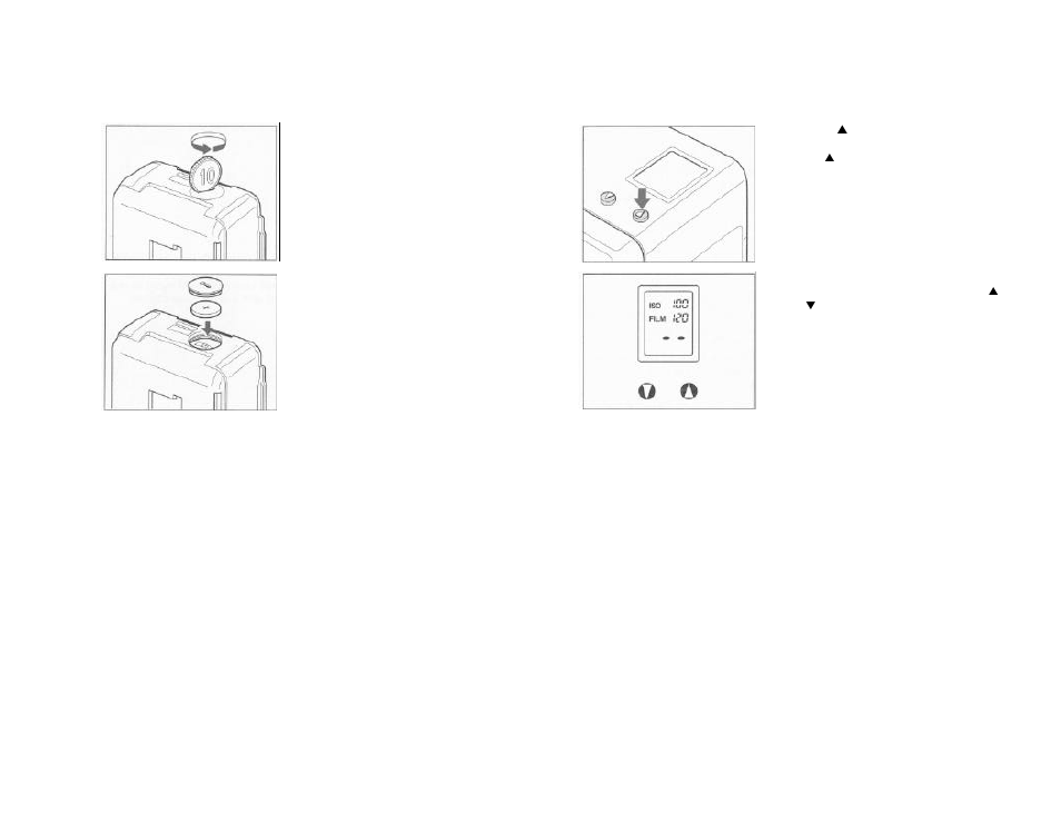 Installing the battery in the magazine, Setting the film speed | Mamiya 645 AF User Manual | Page 10 / 44