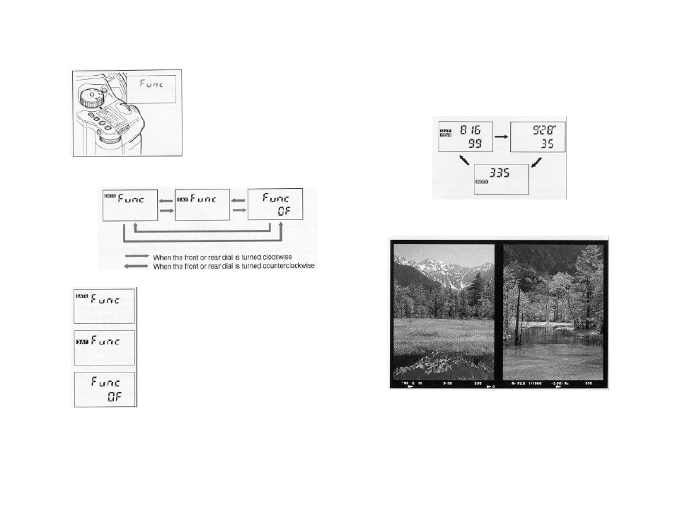 Selecting the data to be superimposed | Mamiya 645 AF User Manual | Page 39 / 44